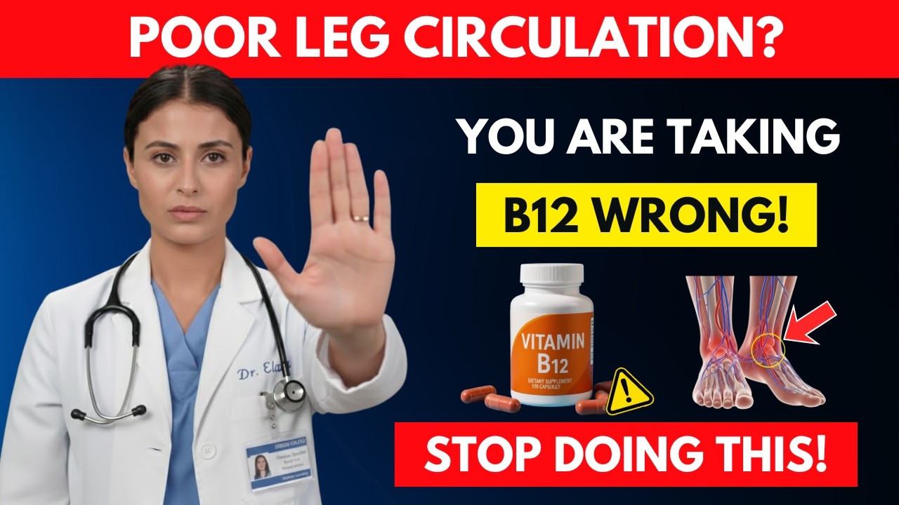 Doctor Warns: B12 Mistakes that Worsen Blood Circulation | Senior Health