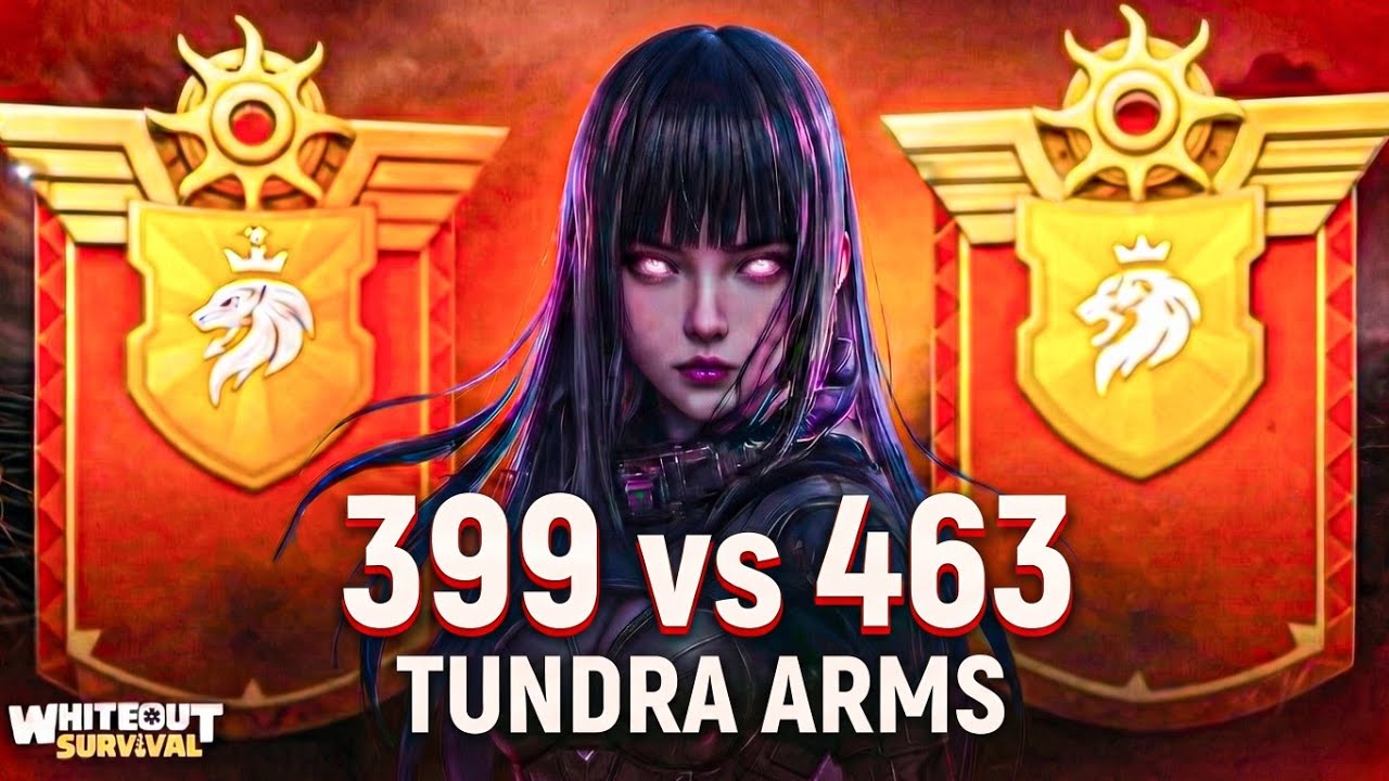 399 vs 463 | Round 1 Tundra Arms League Battle | Whiteout Survival