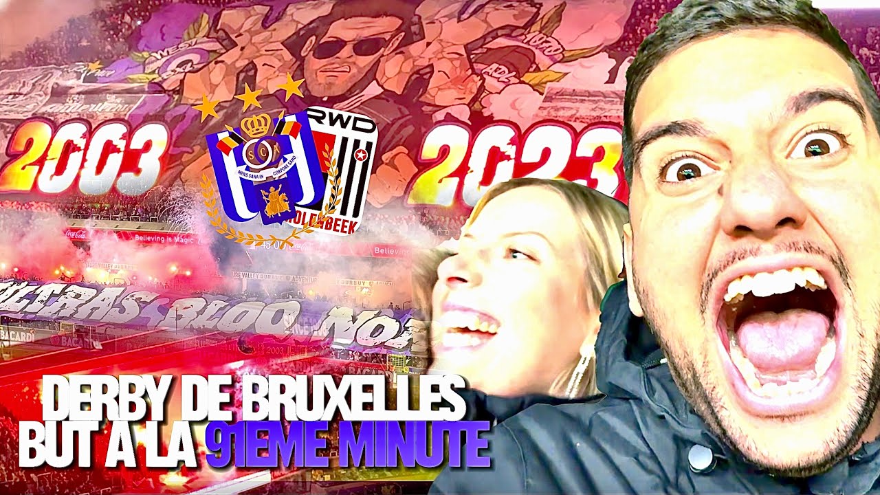 LA FOLIE POUR LE DERBY BRUXELLOIS ET LES 20 ANS MAUVES ARMY (ANDERLECHT VS RWDM - VLOTCH 20)