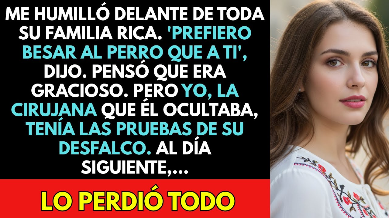 Mi Esposo Me Dijo 'Prefiero Al Perro' En Público, Así Que Usé Mi Evidencia Para Quitarle Todo...