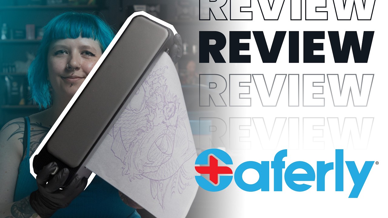Термопринтер Saferly A3 Tattoo | Обзор