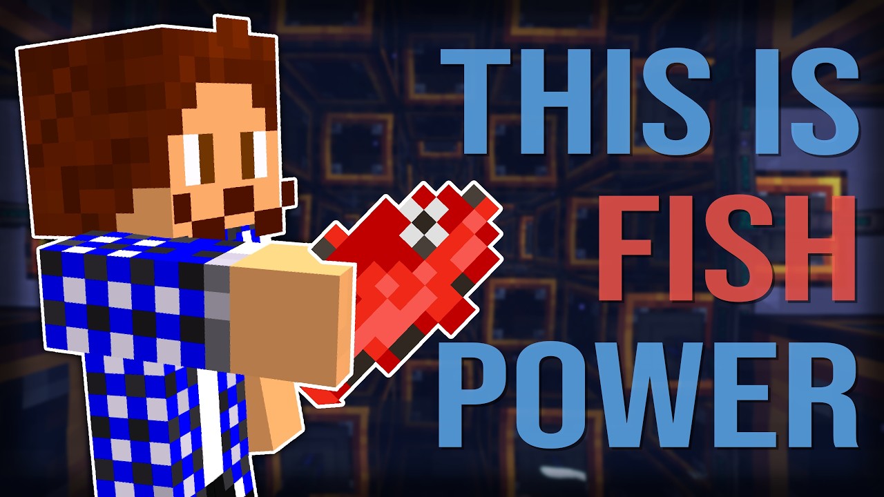 I Powered My Entire Base Using FISH In Minecraft’s HARDEST Modpack - The Fish Reactor Part 1