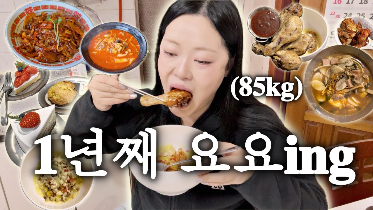 1년째 요요 진행중,, 15kg가 쪄버린 다이어터 일상