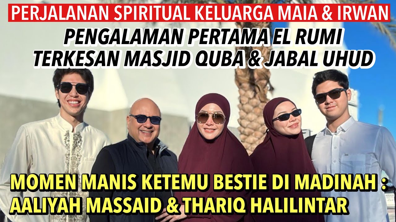 AL GHAZALI & EL RUMI KETEMU BESTIE DI MADINAH 