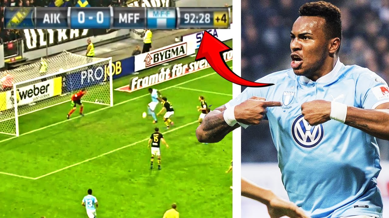 DRAMATISKA SISTA MINUTEN MÅL AV MALMÖ FF