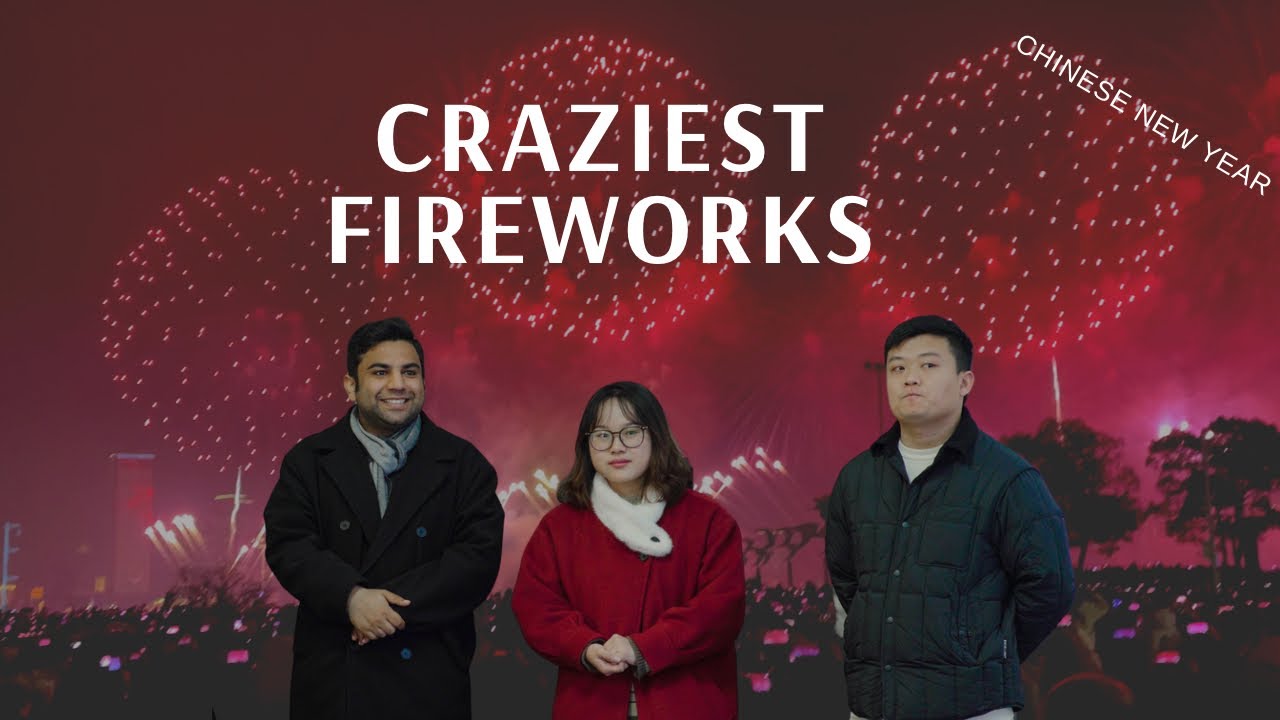 Craziest fireworks in China 🇨🇳 