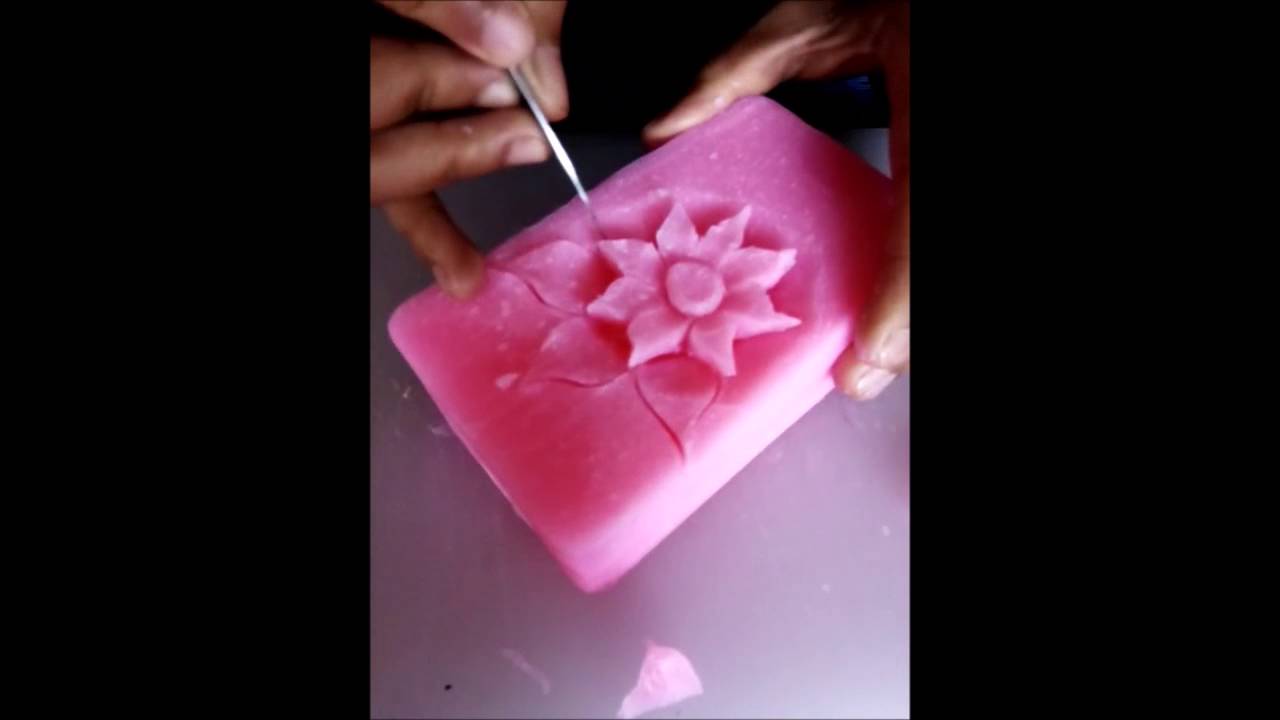 Rosa Tallada en Jabon Lizbeth Karina