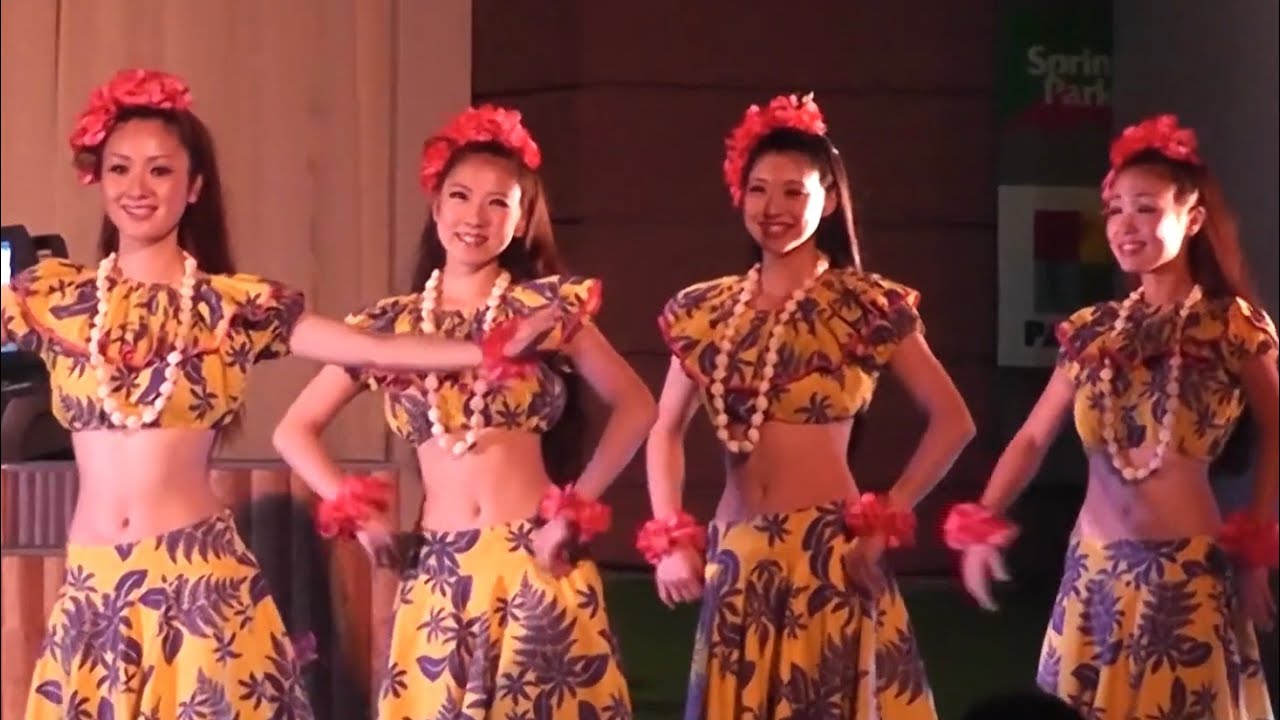 '11.10 月の夜は Sophisticated Hula フラ フラガール フラダンス Hula Dance スパリゾートハワイアンズダンシングチーム Hula Girls