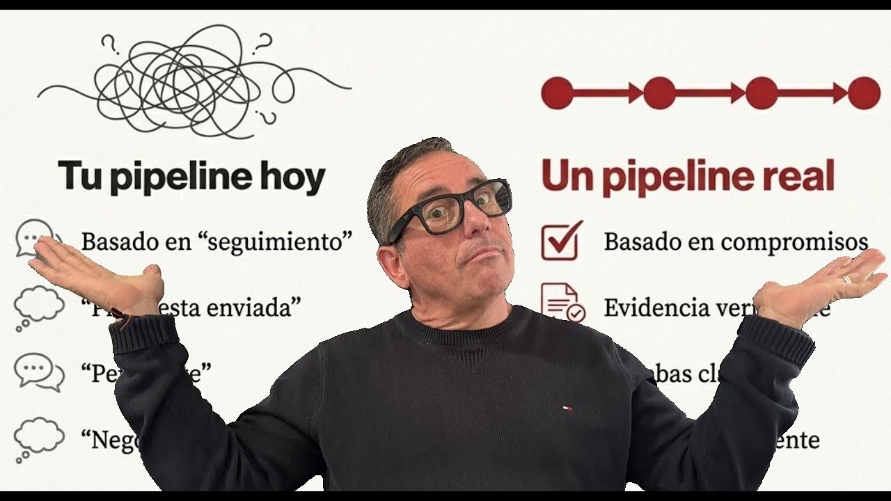 Tu pipeline te está mintiendo (y por eso fallan tus previsiones de ventas)