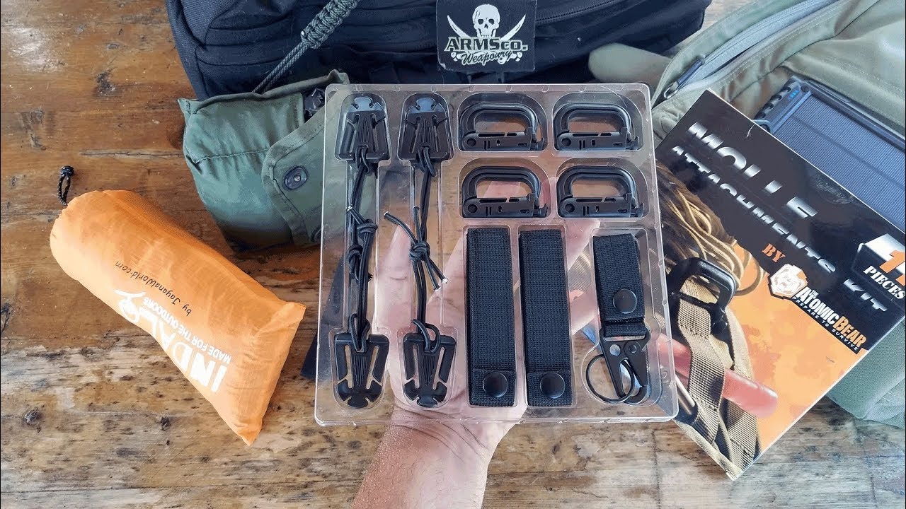 Review Of The MOLLE Webbing Attachment Kit By The Atomic Bear