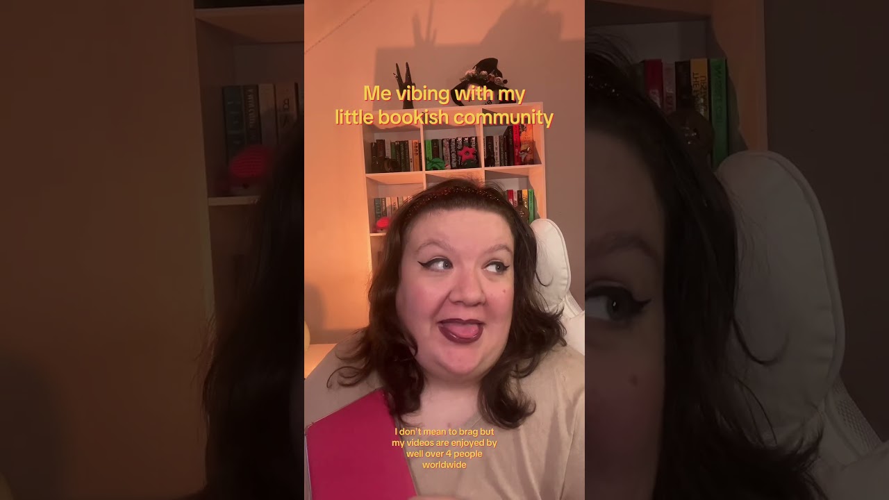 I love this little bookish community #booktube #booktok #bookish #bookrecommendations
