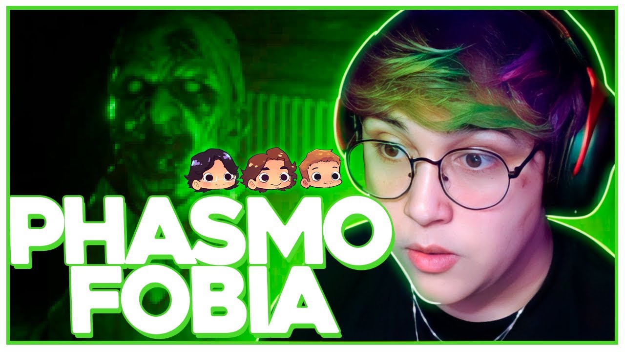 SCOTTONAUTA JOGANDO: Phasmofobia (ft. Bilaw, Tiba e Umild)