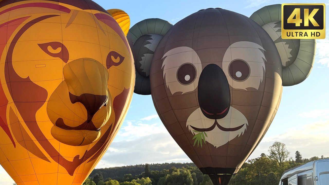 MJ Ballooning | Saturday Tethering | Longleat Icons of the Sky 2025 (4K UHD)