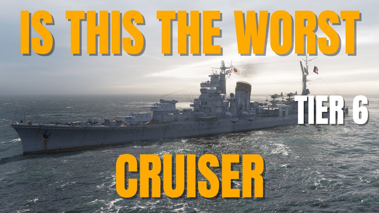Это худший крейсер 6 уровня в World of Warships? WOWS