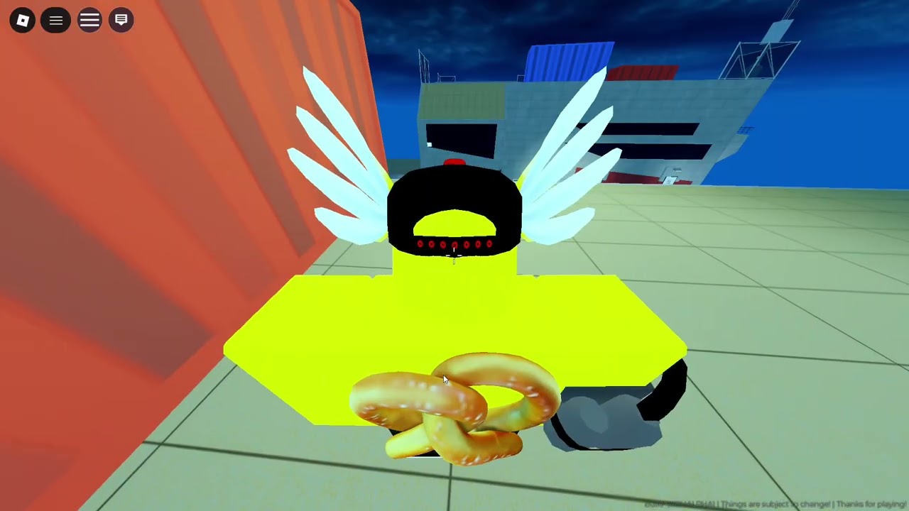 my terrible gameplay in untitled parkour game for five minutes straight