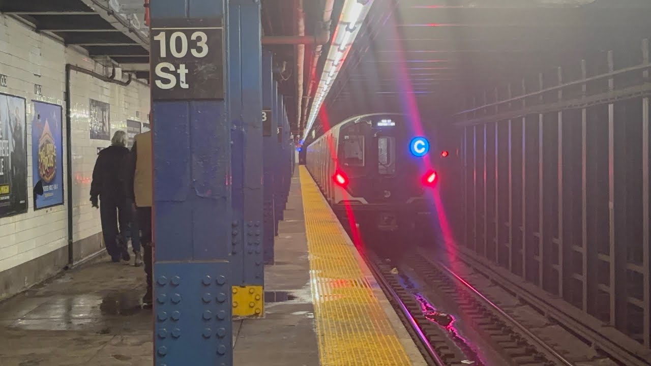 R211A (B) And (C) Trains At 103 St CPW 