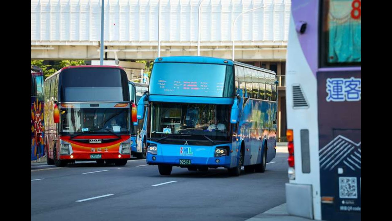 Le transport en car fonctionne au ralenti à Taïwan
