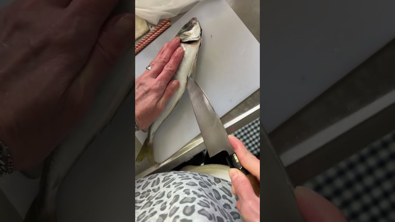 緊急配信！女将、ともねぇに教わったようにお魚捌けるのか！？