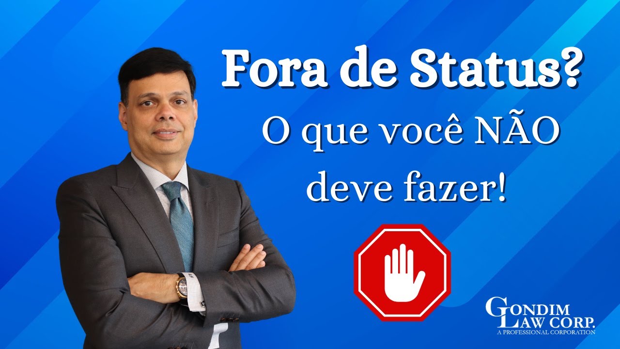 Fora de status? O que você Não deve fazer!