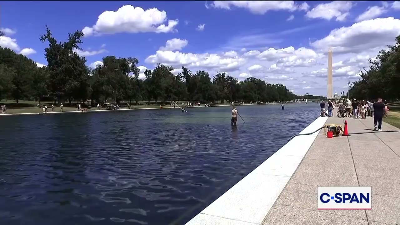 Reflecting Pool Cleanup