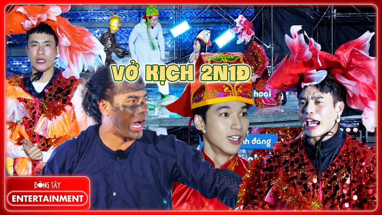 Top vở kịch cực hài của dàn cast, từ Chú Cuội - Chị Hằng đến Táo Quân phiên bản 2N1Đ