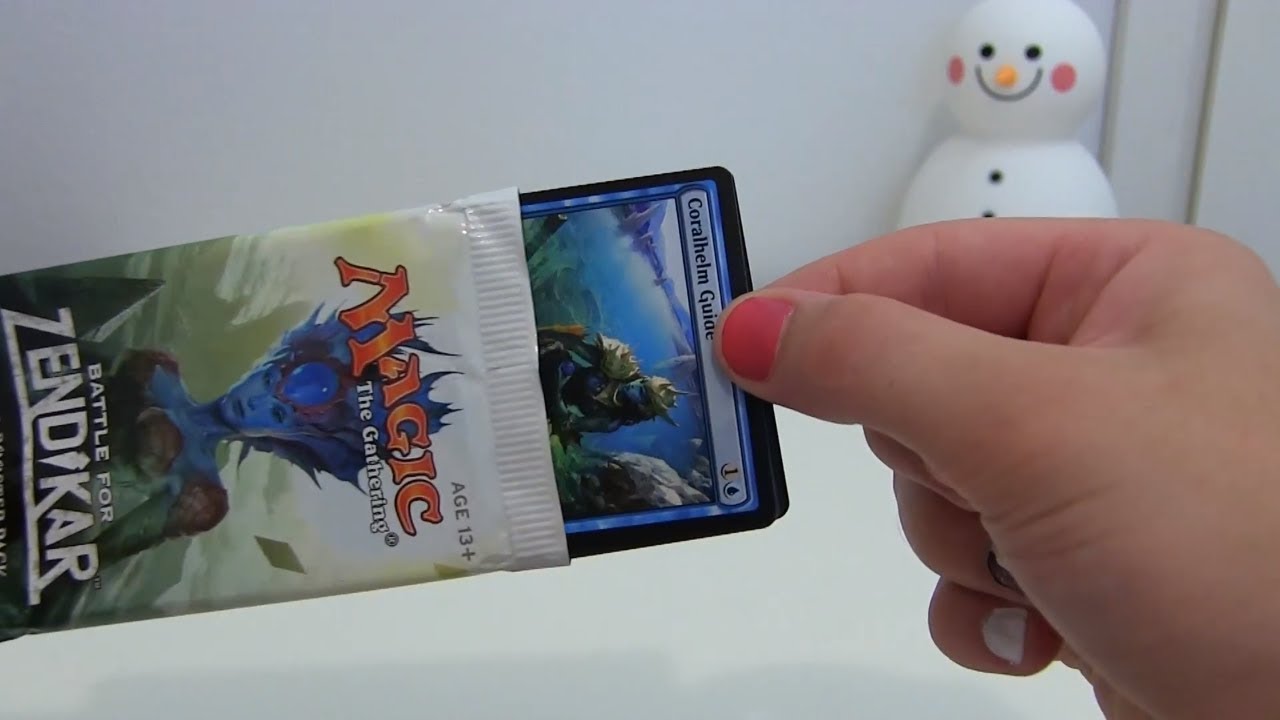 Magic: The Gathering Battle For Zendirak Booster Pack Unboxing (ASMR)
