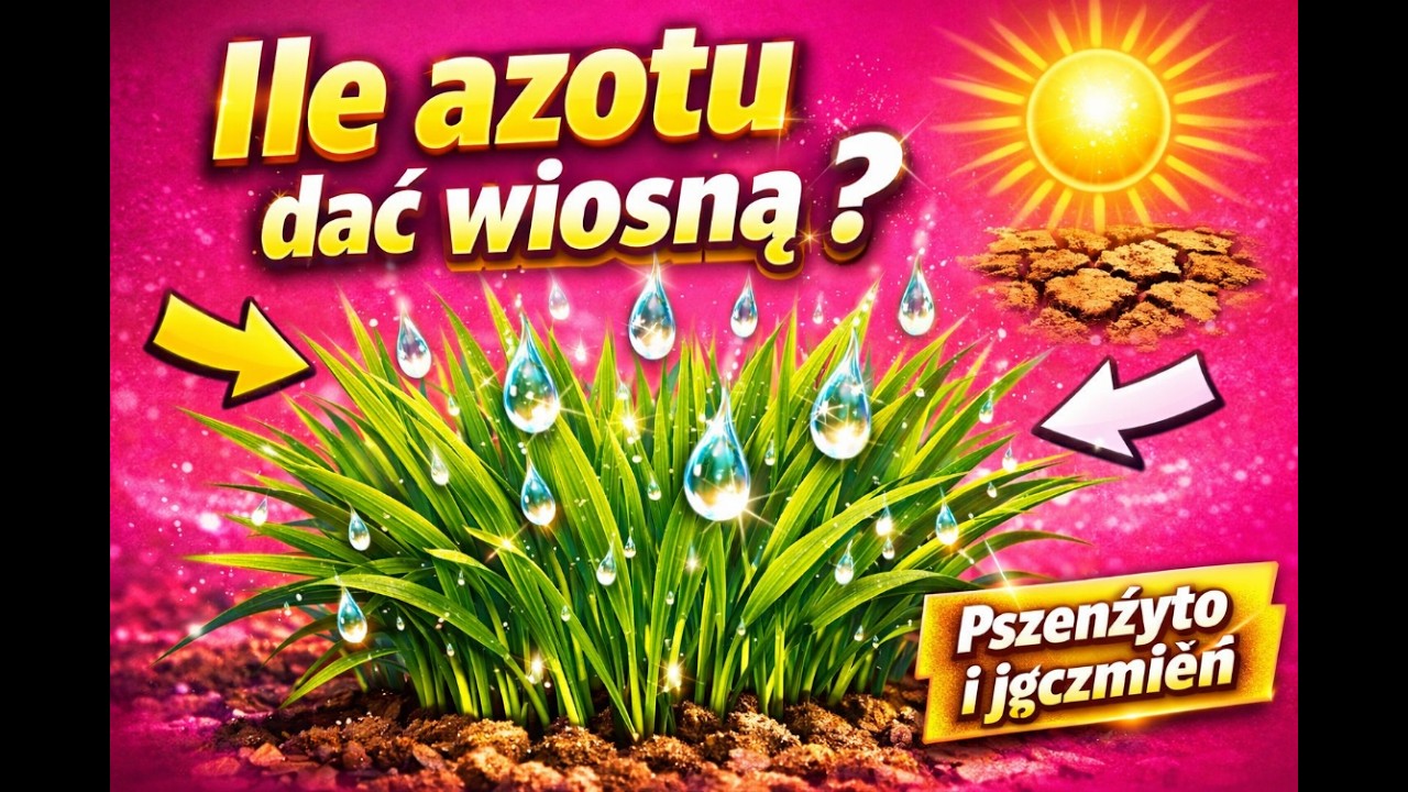Pszenżyto i jęczmień ozimy nawożenie N w pigółce