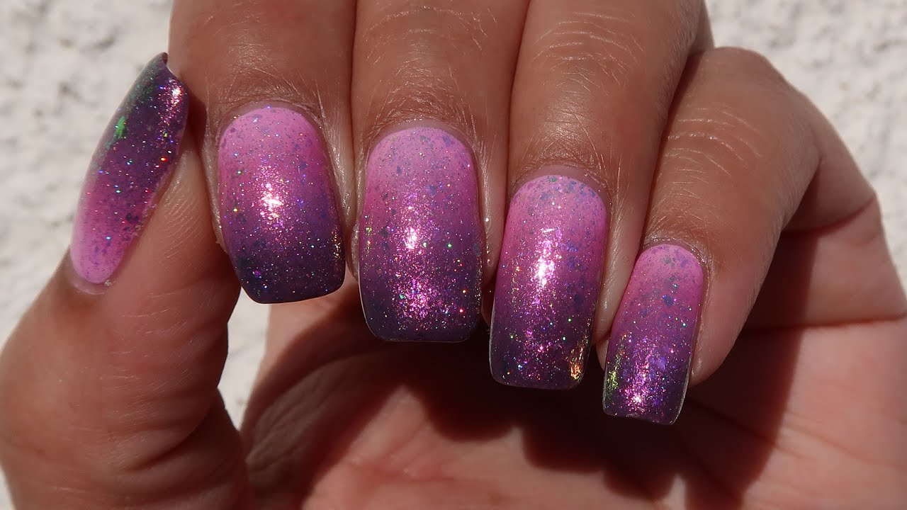 Sugarplum Gradient | 12 Days of Christmas Nail Art 2023 | DIY Tutorial | MSLP