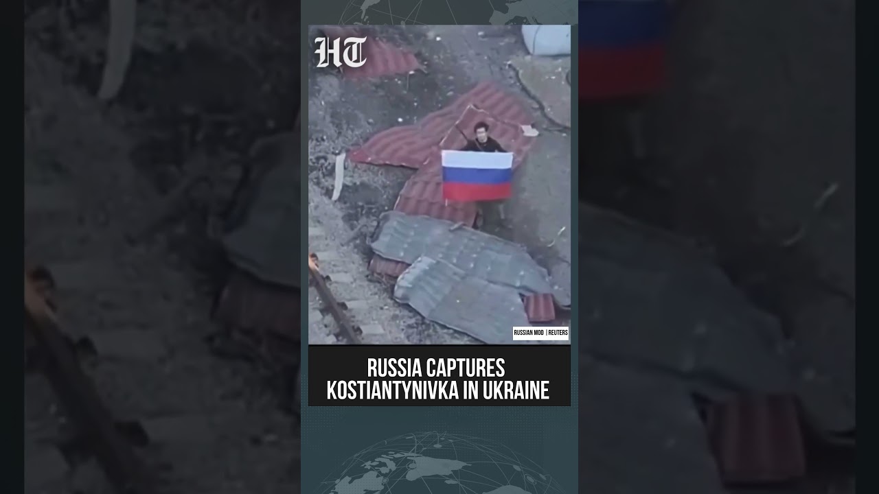 Russia Releases Footage Showing Capture Of Kostiantynivka In Eastern Ukraine | Russia Ukraine War