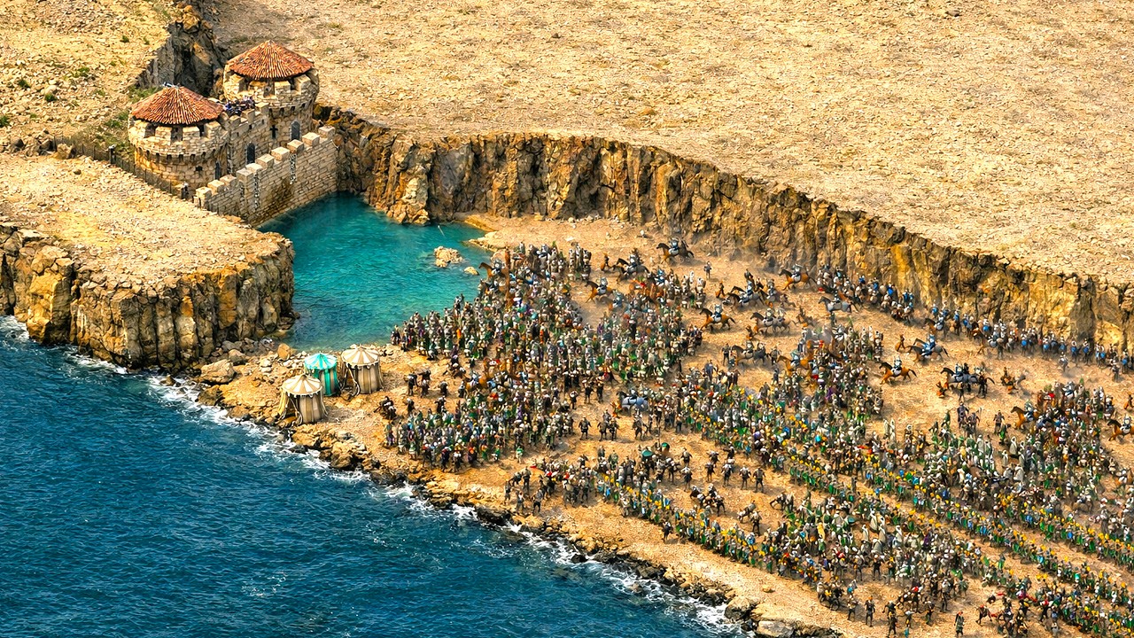 LAST Stand vs 7x Powerful AI & Insane Outposts Attacks vs ME (Battle of Thermopylae) - ShC DE