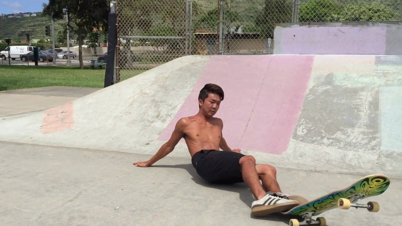 This is what happens when the skatepark is empty - HUNTER LONG