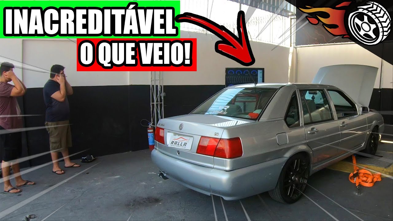 Surpreendeu! Santana com Motor AP ASPRO no Dinamometro - Milan Dark