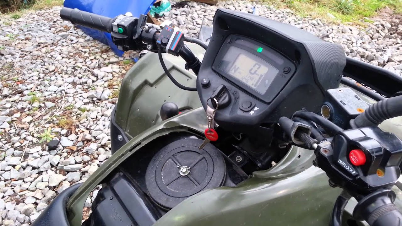 Problem with idle - Suzuki Kingquad 700