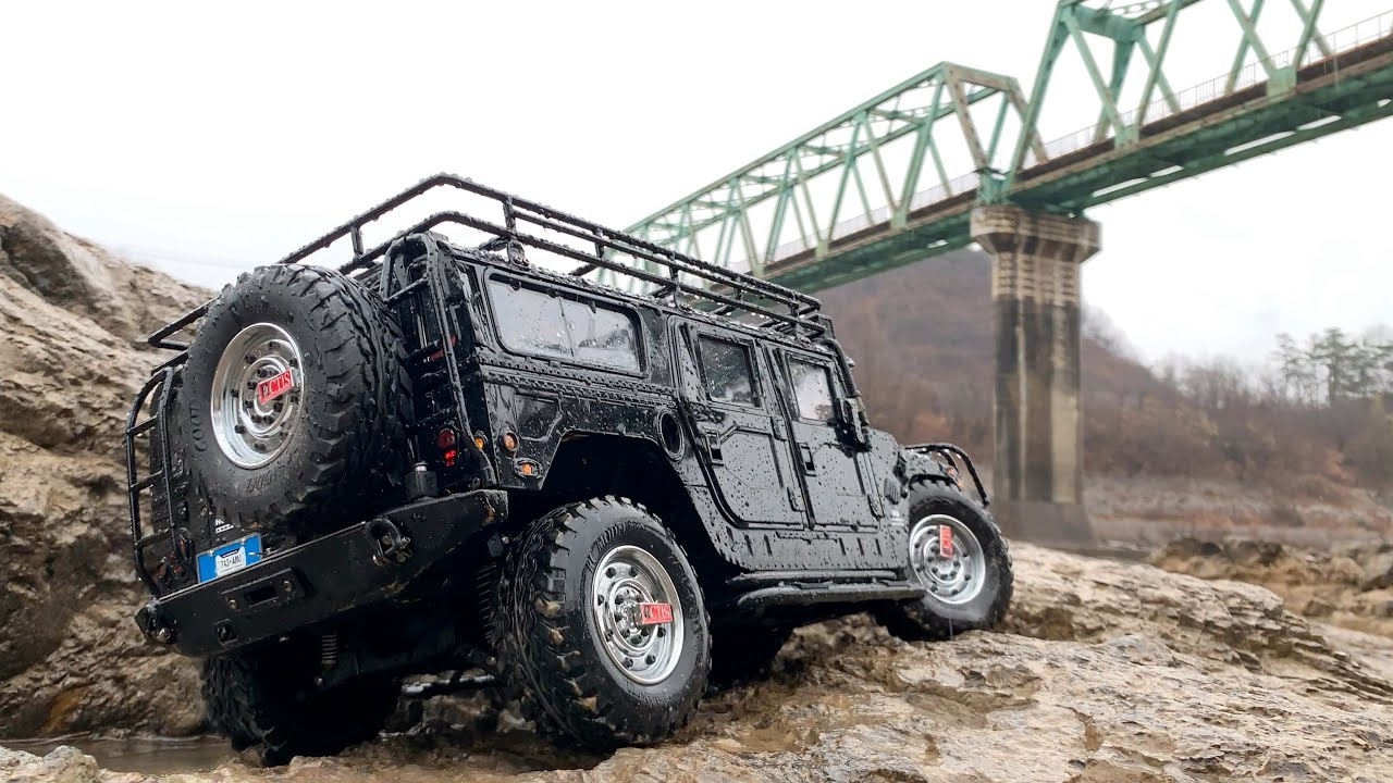 1/10 Scale RC : HG P415 HUMMER H1 Off-road Driving #5.