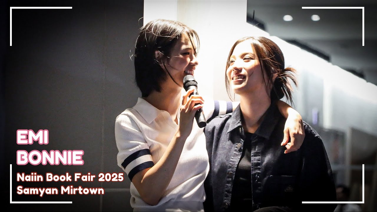[4K Fancam] 250202 Emi Bonnie @ Naiin Book Fair2025 Samyan Mitrtown