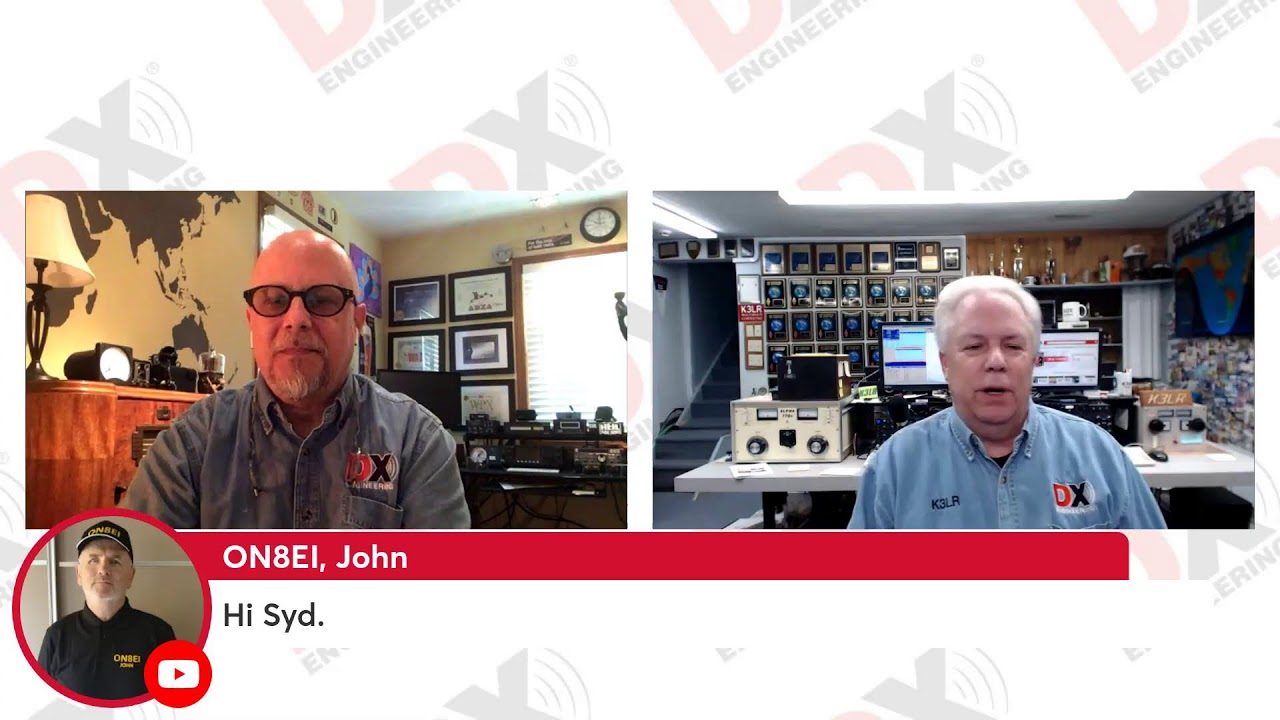HA8KF Keys with Mark, W8BBQ and Tim, K3LR