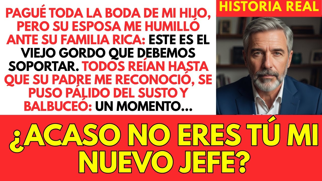 Mi Nuera Me Dijo Cerda En La Boda... ¡Pero Resulté Ser La Nueva Jefa De Su Propio Padre!