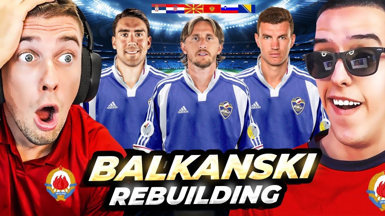 DOVODIMO SAMO BALKANSKE IGRAČE! €500M REBUILDING w/VEKI