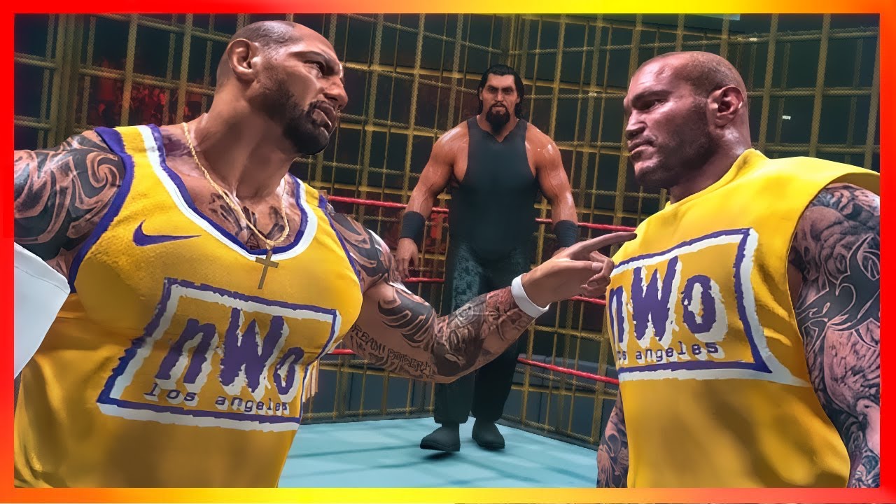 The nWo Los Angeles Enter The Punjabi Prison? (WWE Games Story)