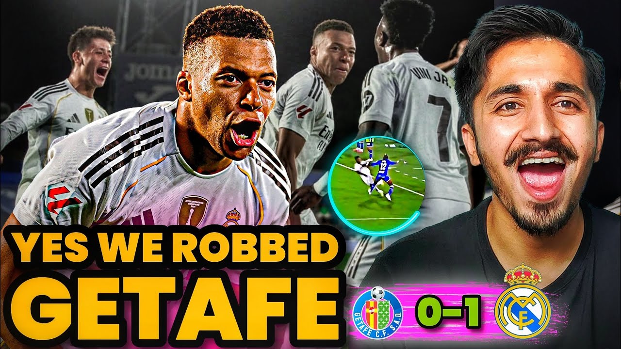  Did Real Madrid ROB Getafe? Red Cards & Mbappé’s Late Goal 😱
