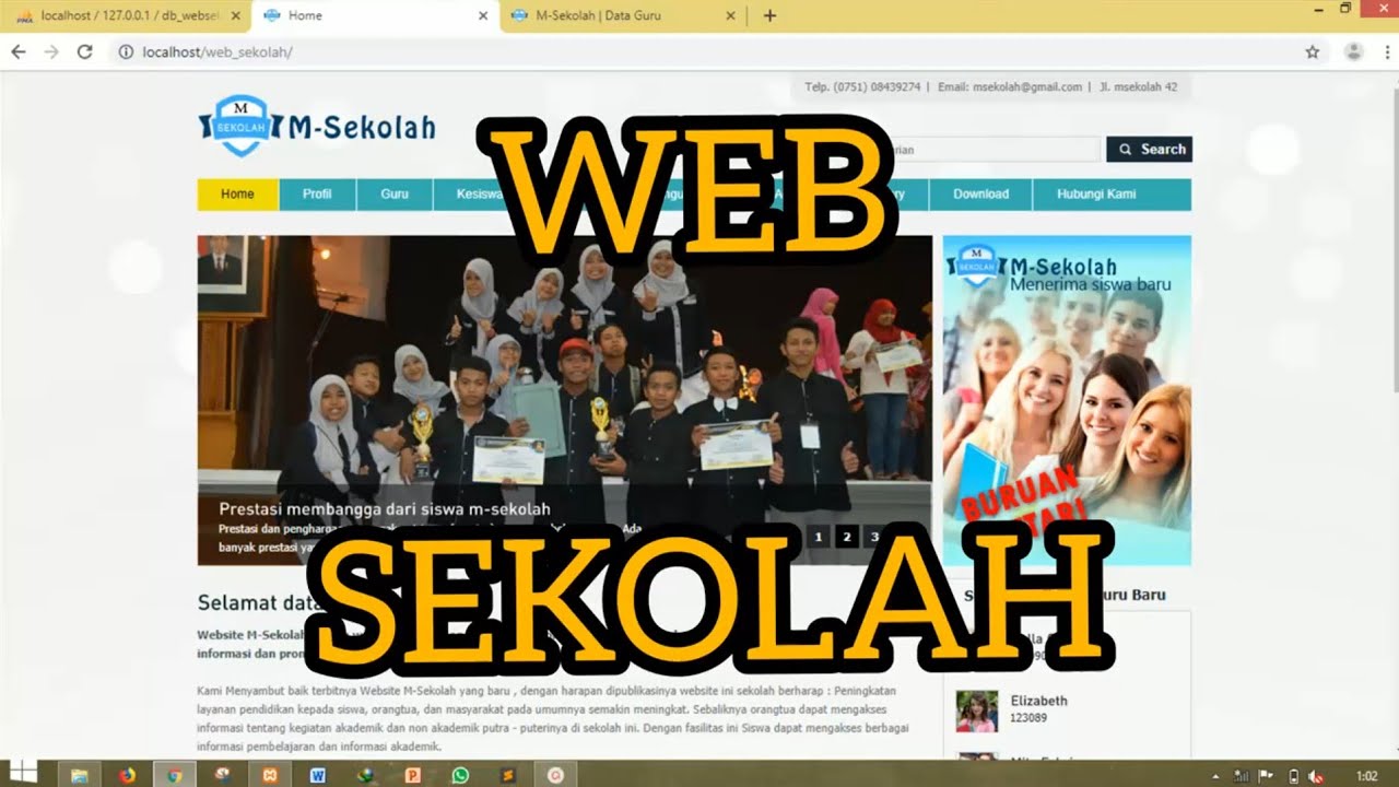 Web Sekolah - Source Code Web [5]