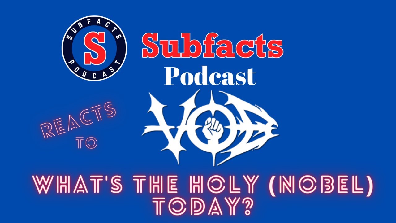 The Subfacts guys react to What's the Holy Nobel Today by VOB (Voice of Baceprot)