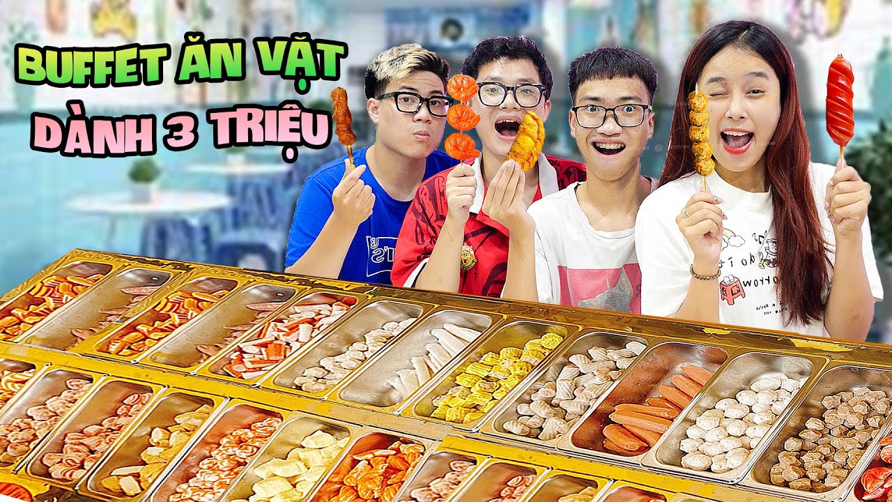 Tìm Ra Người Ngừng Ăn Buffet Ăn Vặt Cuối Cùng Giành Được 3 Triệu !!!