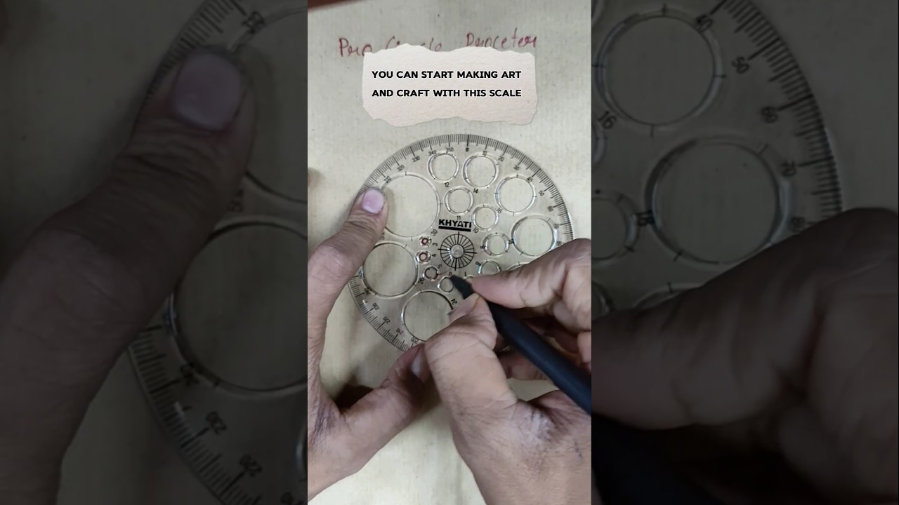 pro circle scale #artsandcrafts #project #trending #viralvideo #bharat