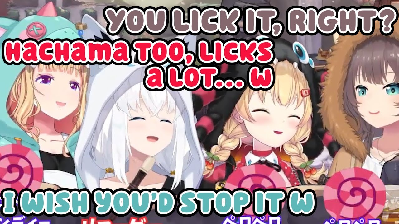Fubuki Thought Matsuri Was Talking About Licking the Recorder w【Hololive】