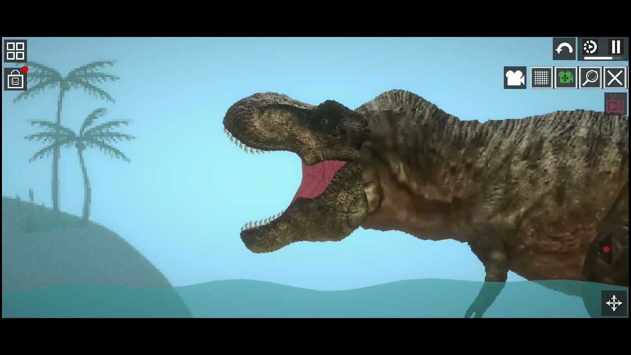 Indominus rex 2.0 vs whole melon sandbox part 3 [the ocean]