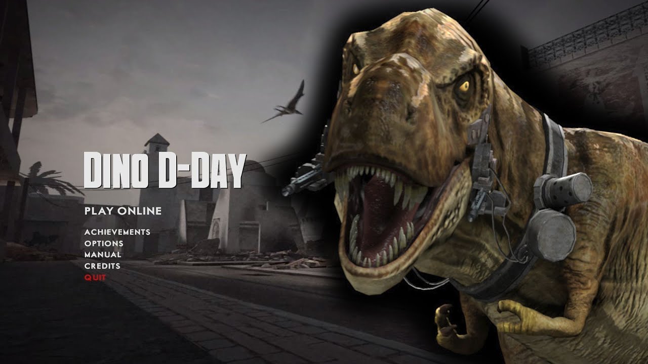 Dino D-Day Multiplayer Gameplay - Tyrannosaur Trouble!