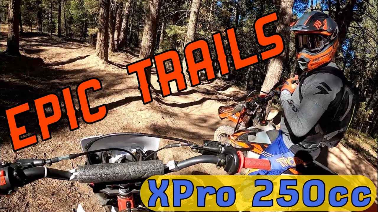ROCKY MT. TRAILS on the X-PRO Titan 250cc Dirt Bike | SIC VLOGS