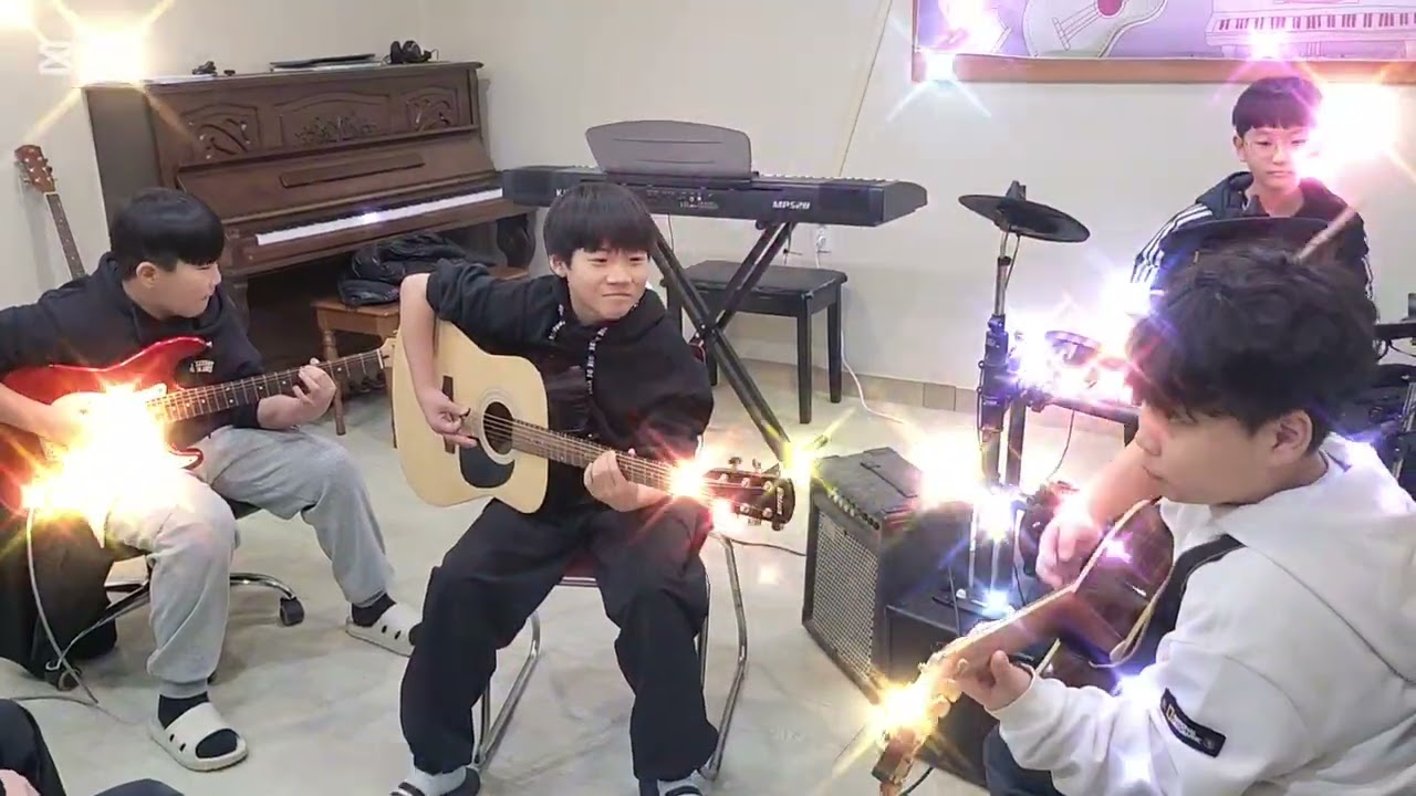 (안산신길동밴드학원)KH실용음악학원 초등부 밴드수업 연주영상/데이식스의 예뻣어