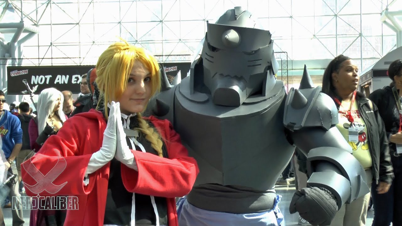 FULLMETAL ALCHEMIST! Edward and Alphonse Cosplay at Comic Con